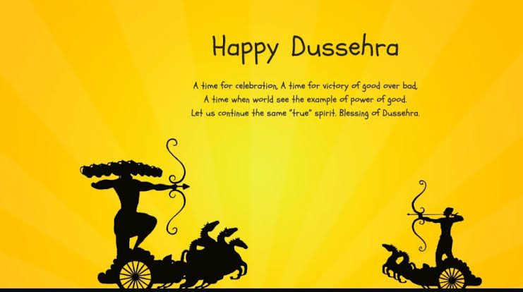 Vijaya Dashami Dussehra Greeting Wishes