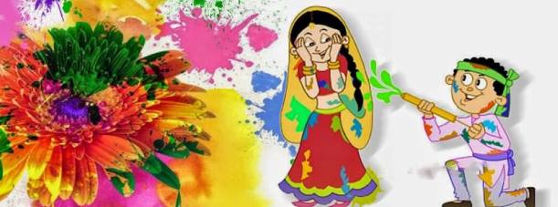Coloring Holi Pictures