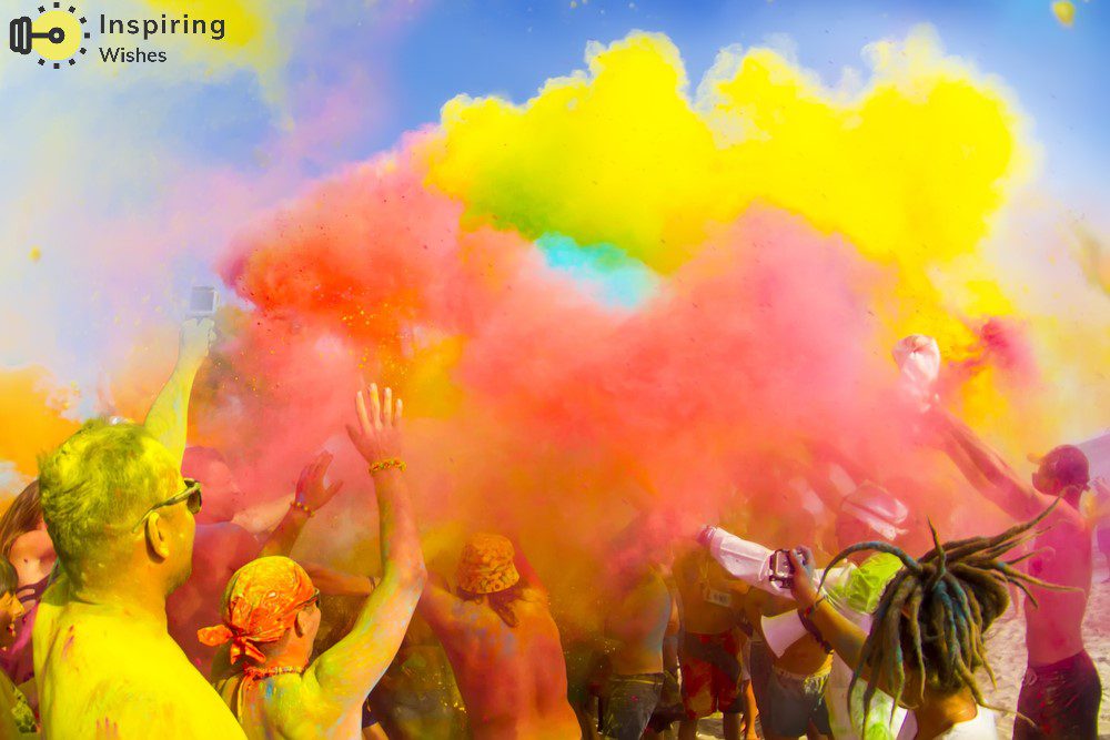 happy holi status photos