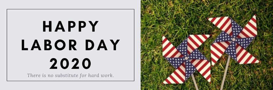 Happy Labor Day 2020 Poster