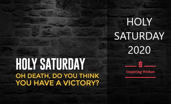 Holy Saturday 2020