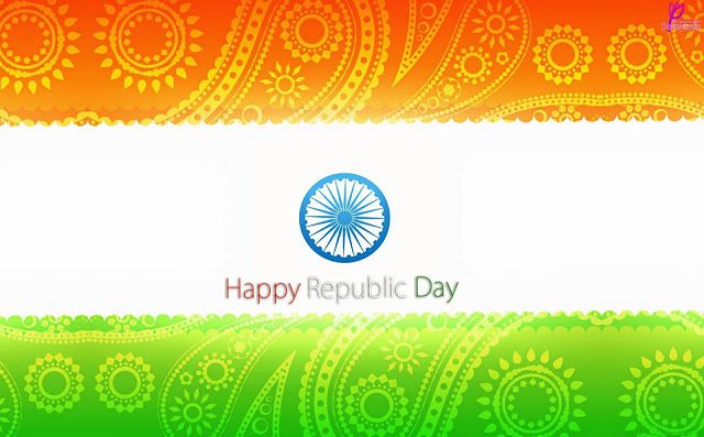 Happy Republic Day Flag Image