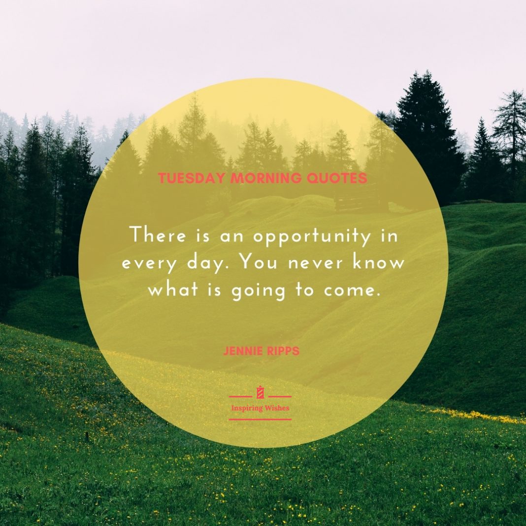 Motivational Tuesday Quotes to Give You Momentum | Inspiring Wishes