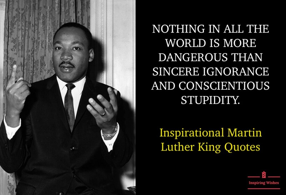 Courageous Martin King Luther Quotes