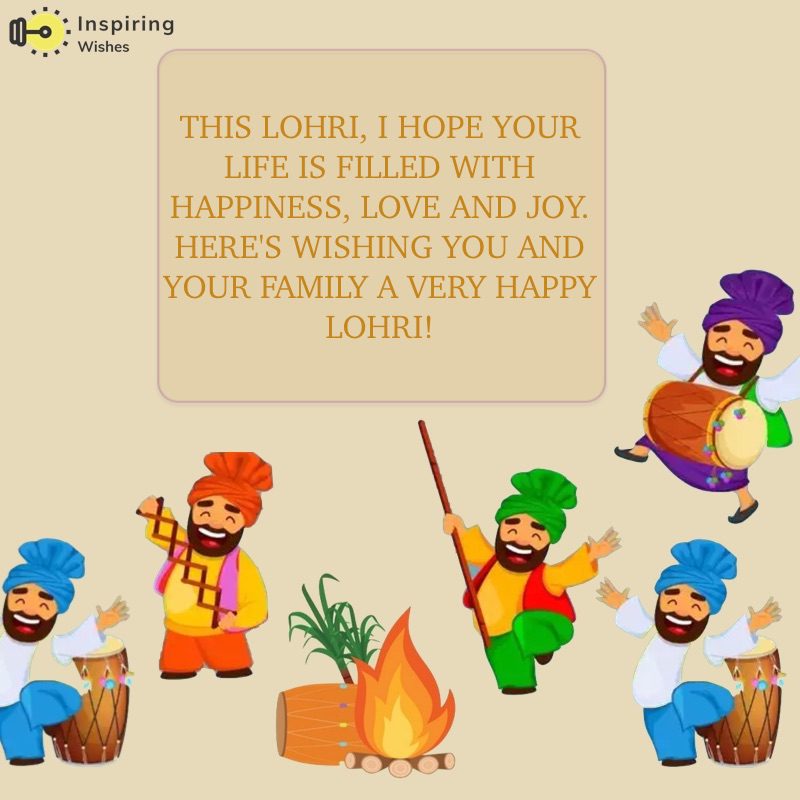 Happy Lohri Wishes in English