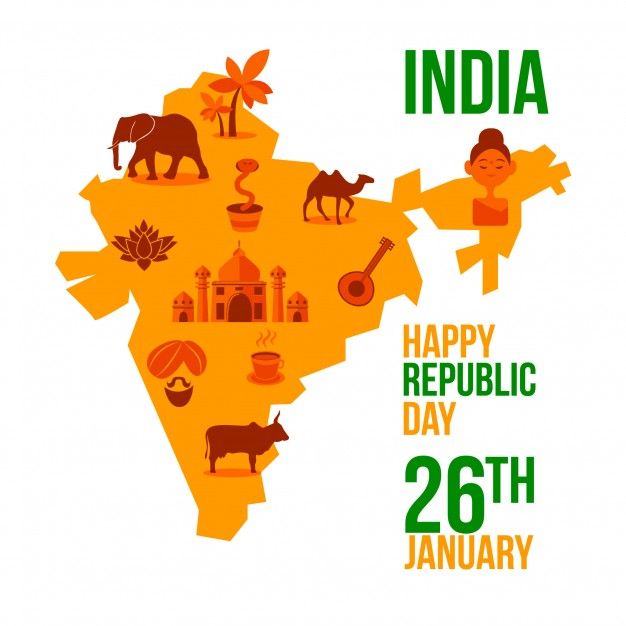 India Map - Republic Day Image