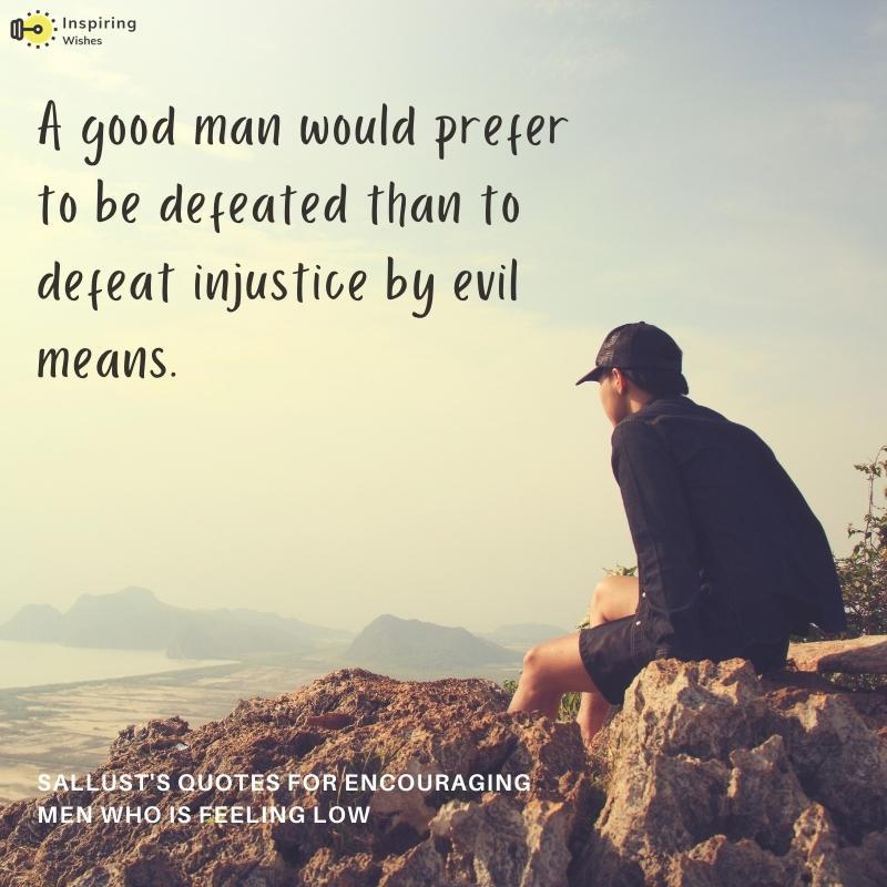Encouraging Words for Men to Overcome hurdles