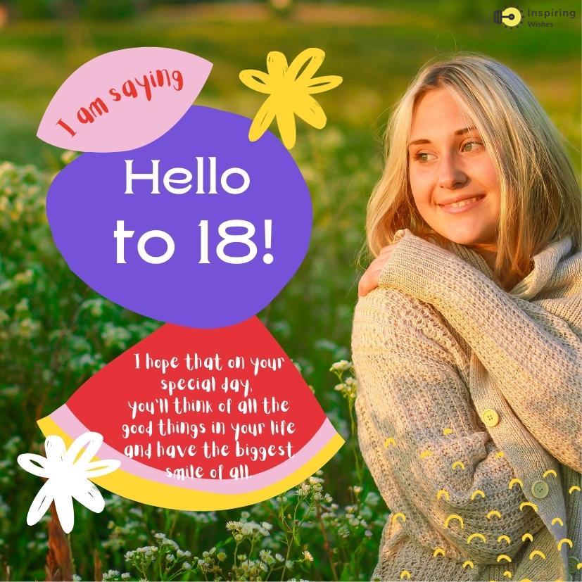 Inspirational Quotes on 18th Birthday