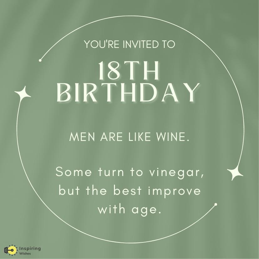 Inspiring 18th Birthday Quotes