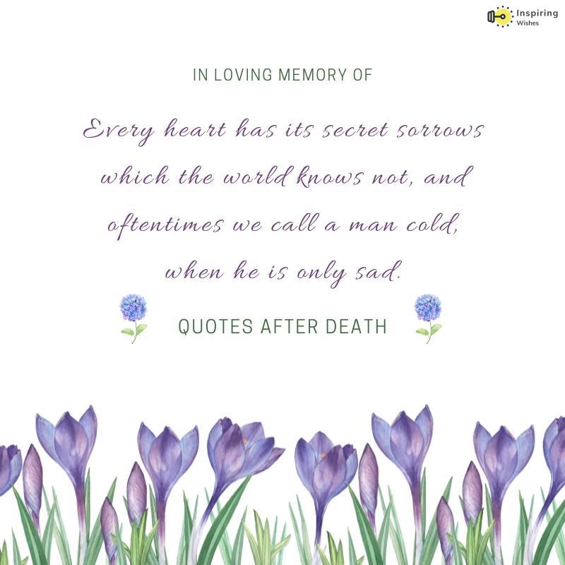 Motivational quotes after the death of loved ones