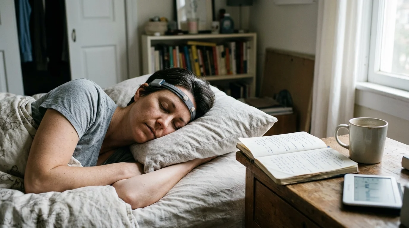 Editorial photograph illustrating: The Core Mechanics of Sleep Science