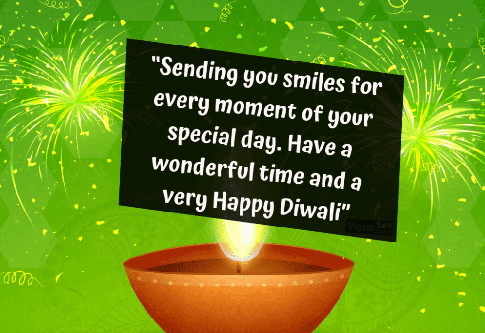Deepavali Message to Students in English