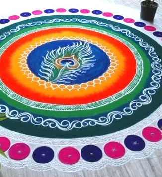 Republic Day Rangoli Design