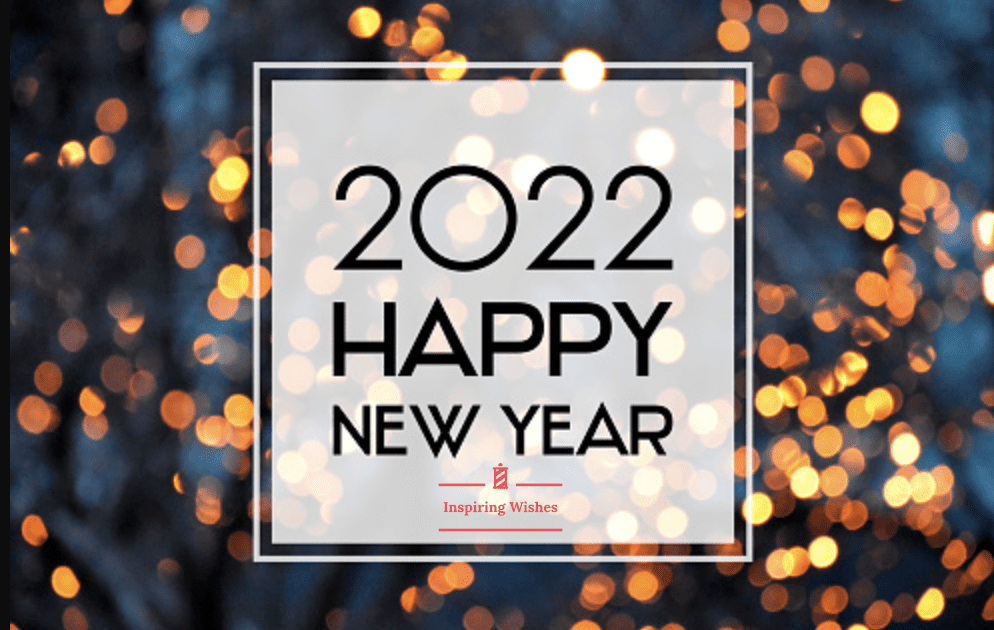 Wish You Happy New Year 2022